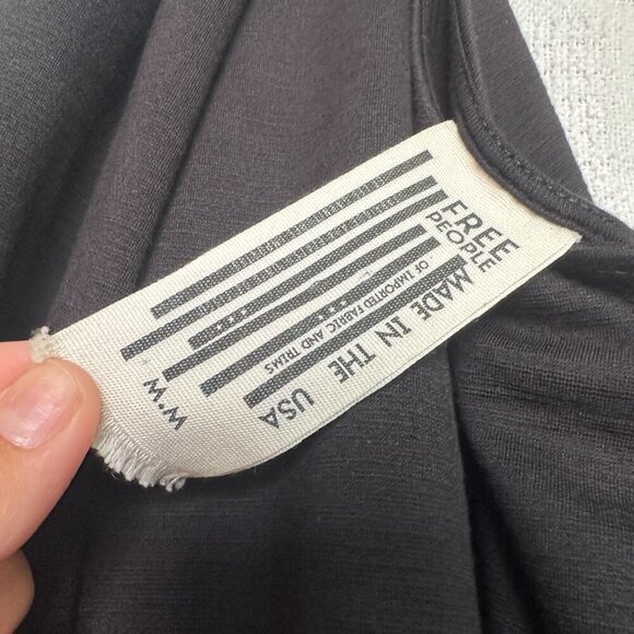 Free People Zoya one shoulder shift dress Sz M - Picture 7 of 8